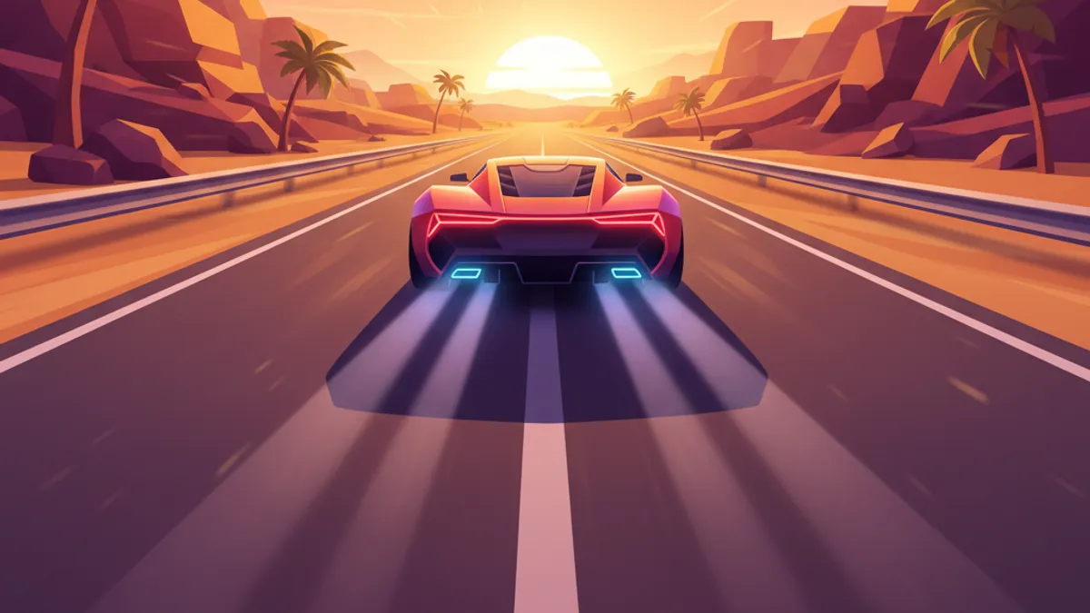 Neon Dust Rally